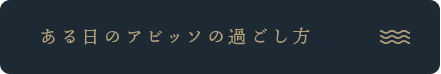 ある日のアビッソの過ごし方